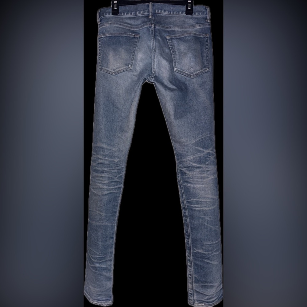 NWOT rare John Elliott 30x33.5” Japanese made selvedge denim jeans in cast 2 fit - Picture 5 of 16